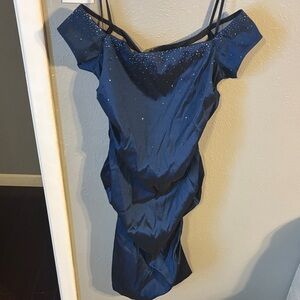 Betsy & Adam Midnight Blue Gown